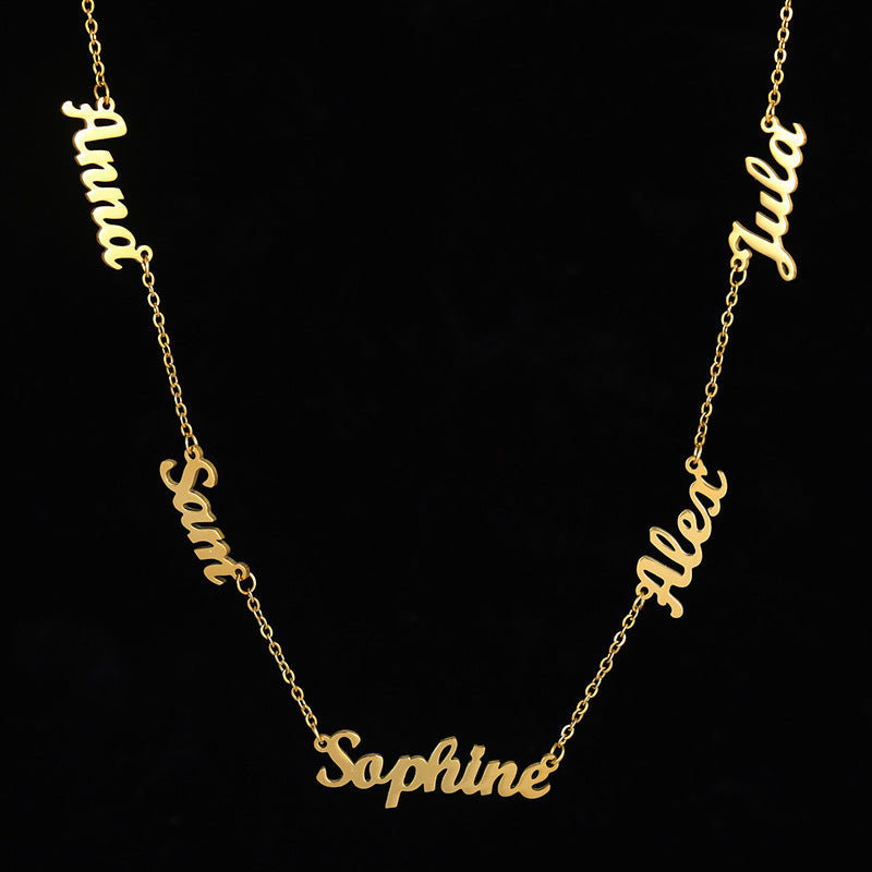 Heirloom Name Necklace